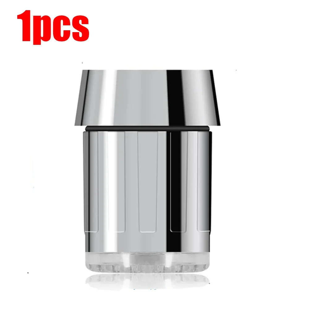 1-4PCS Change Automatically 7-Color LED Faucet Head Glow Water Saving Stream Lig