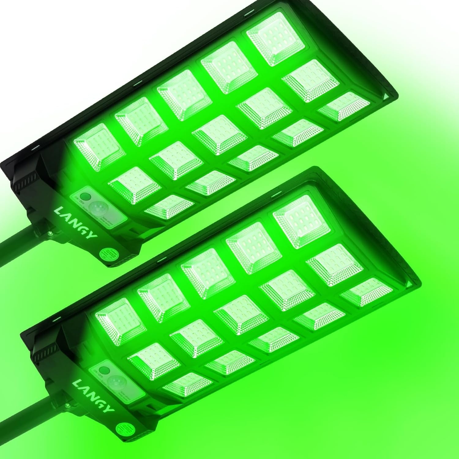 LANGY Hog Lights 12000LM Waterproof, Green Light for Night Hunting with Remote C