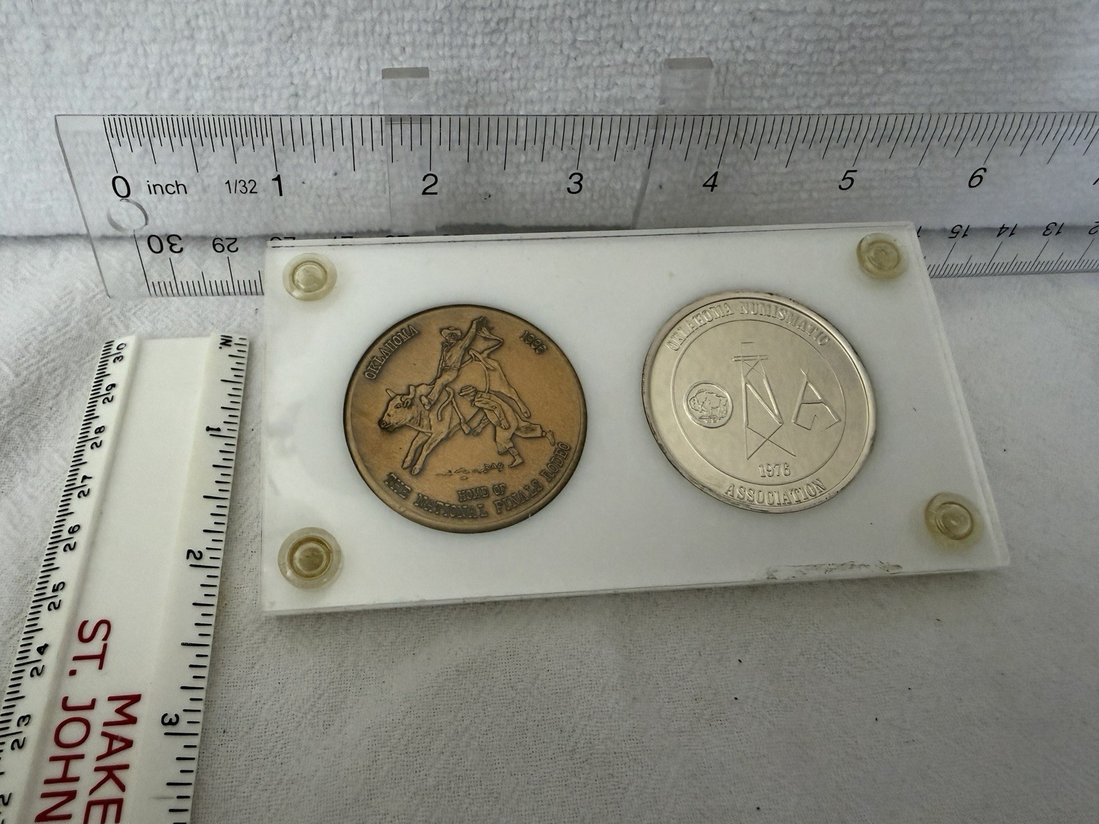 Oklahoma Numismatic Association No 151 - 2 Medallion Set