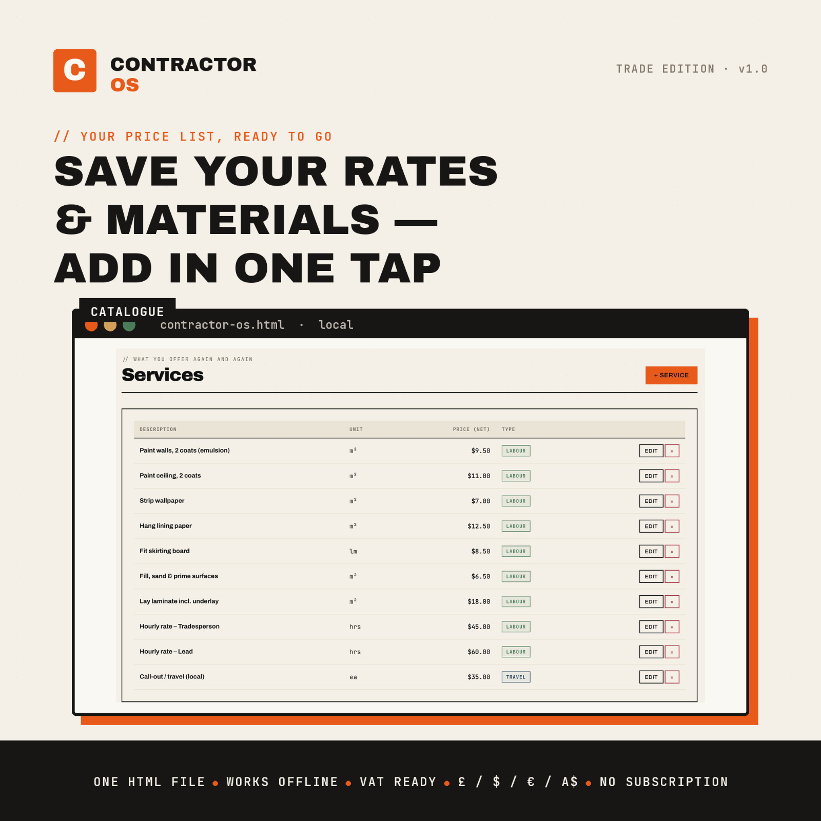Contractor OS Pro | All-in-One Contractor Software | Estimates, Invoice, Jobs