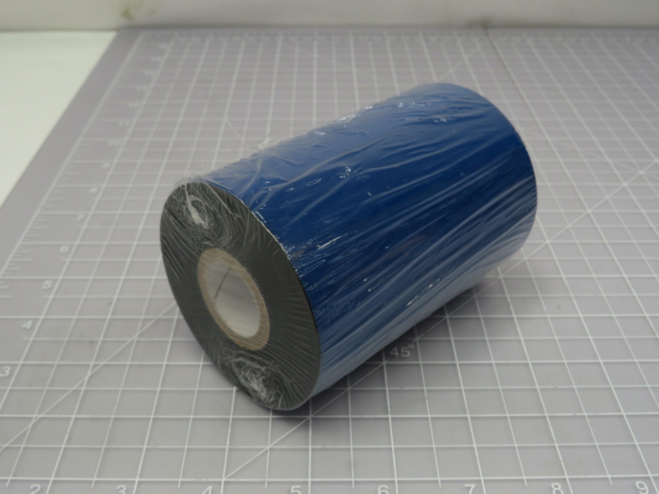 LOT OF 10 1395274 THERMAL-XFER RIBBON 4.33 BLUE T189616