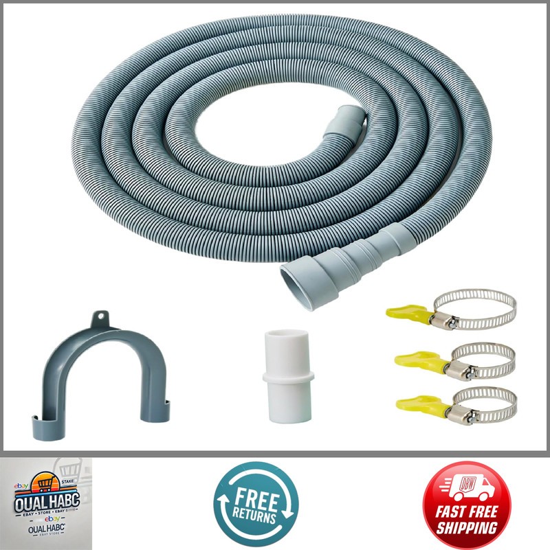 Universal Washing Machine Drain Hose Extension Portable Washer 6.5FT