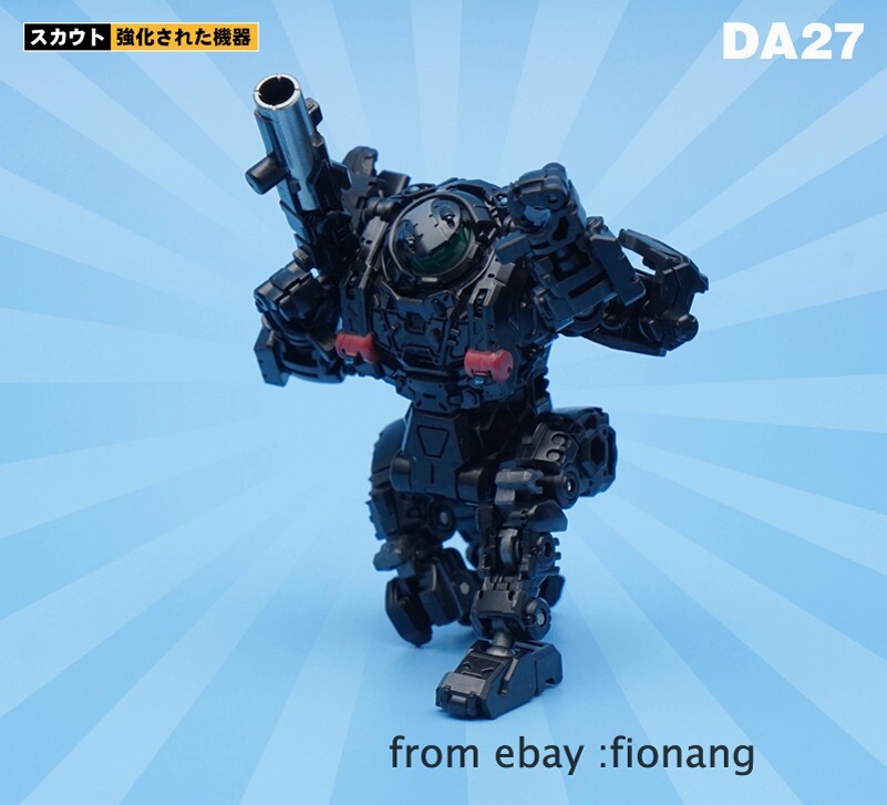 MFT Lost Planet Diaclone Robot Action Figure Power Suit 1.5 DA27 Mini Toy