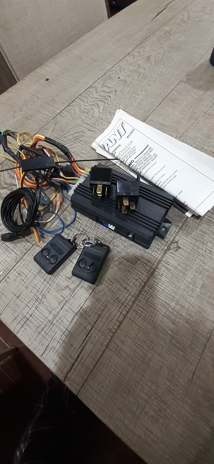 V.W  REMOTE CAR STARTER SYSTEM KIT