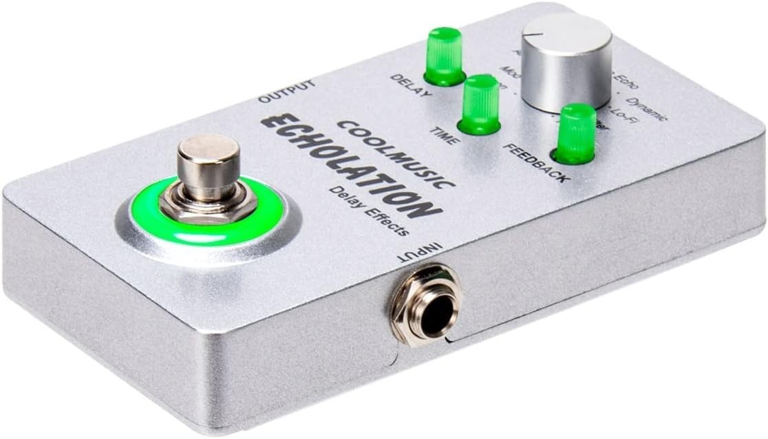 Digital Delay Pedal - Clean/Mod/Filter Effects