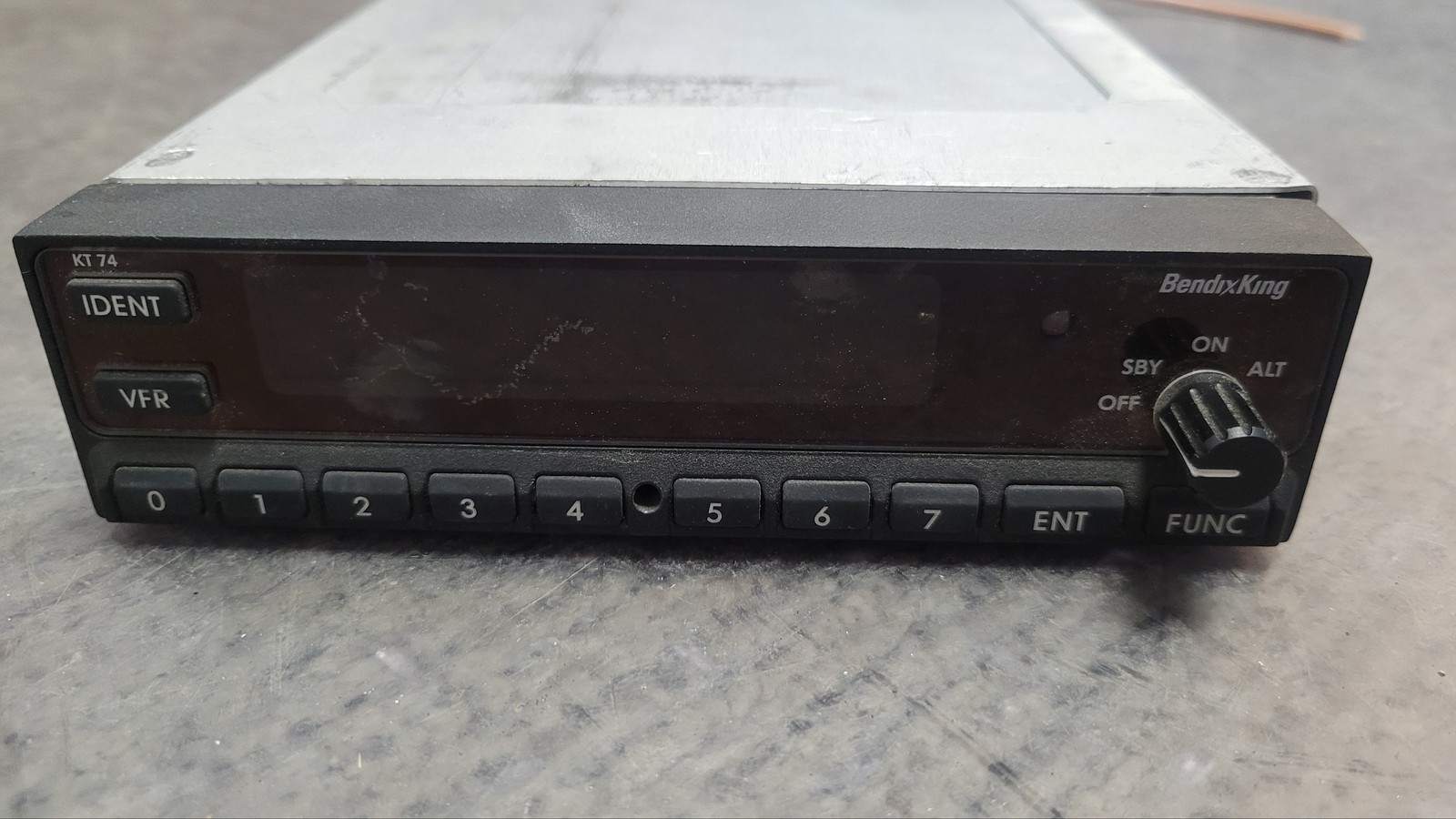 Bendix King KT74 Transponder & Tray 89000007-000001