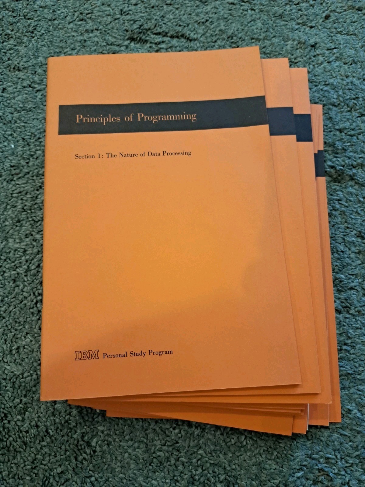 IBM Personal Study Program Principles of Programming