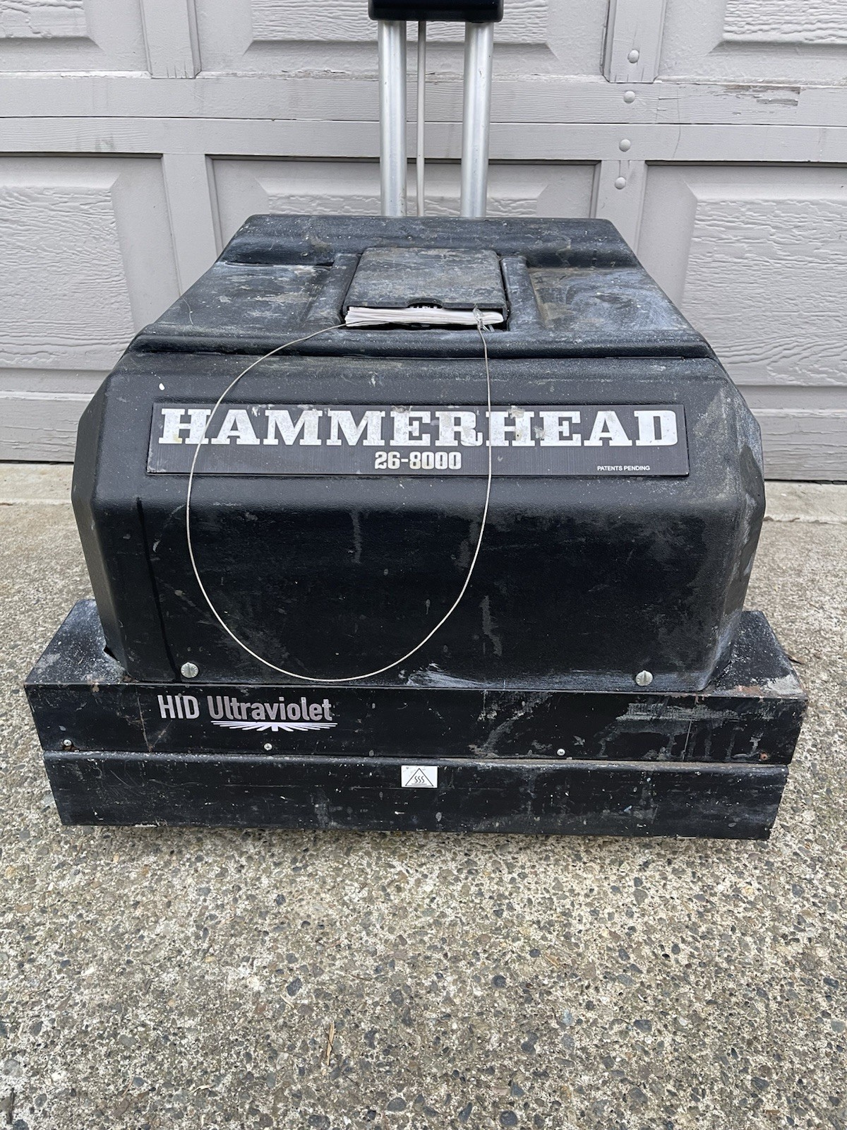 HID UV HammerHead 26-8000A Floor Curing Machine – 8000W – Self-Propelled – 240V