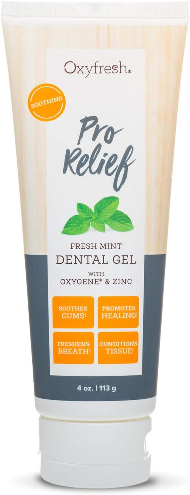 Premium Pro Relief Dental Gel with Zinc –Infused with Aloe Vera, Chamomile and X