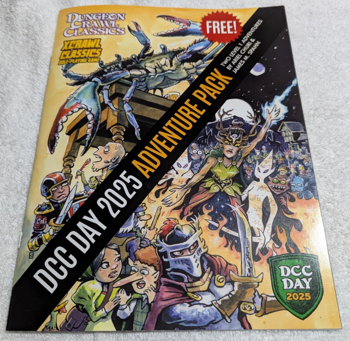 Dungeon Crawl Classics DCC Day 2025 Adventure Pack RPG XCrawl New!