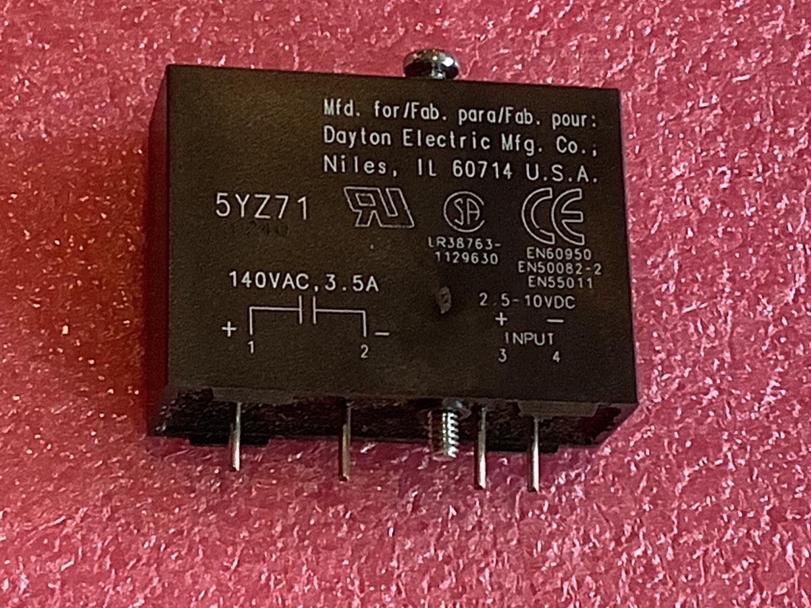 Dayton 5YZ71 I/O Module