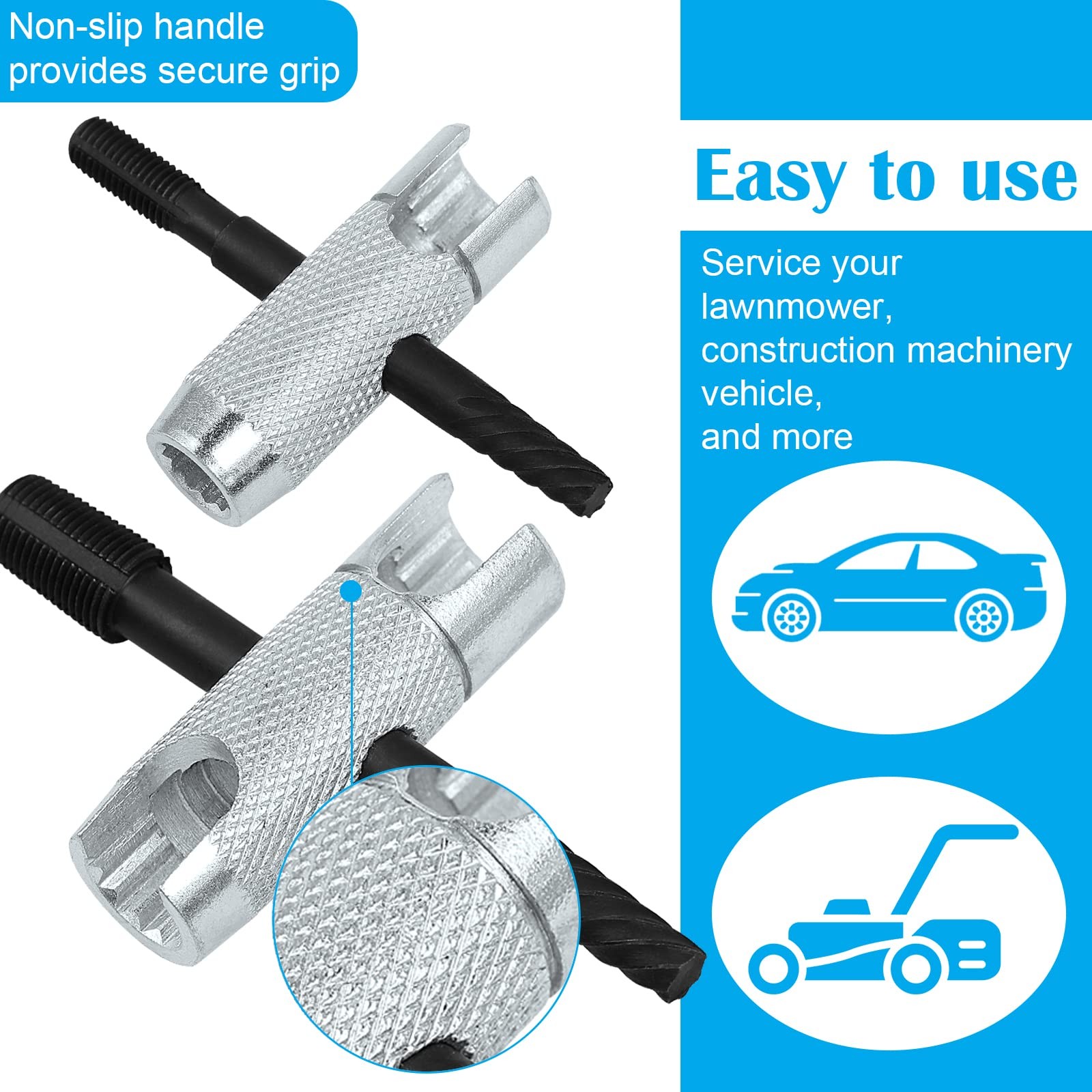 Grease Fitting Replacement Kit-Grease Zerk Tools and SAE &Metric Zerks