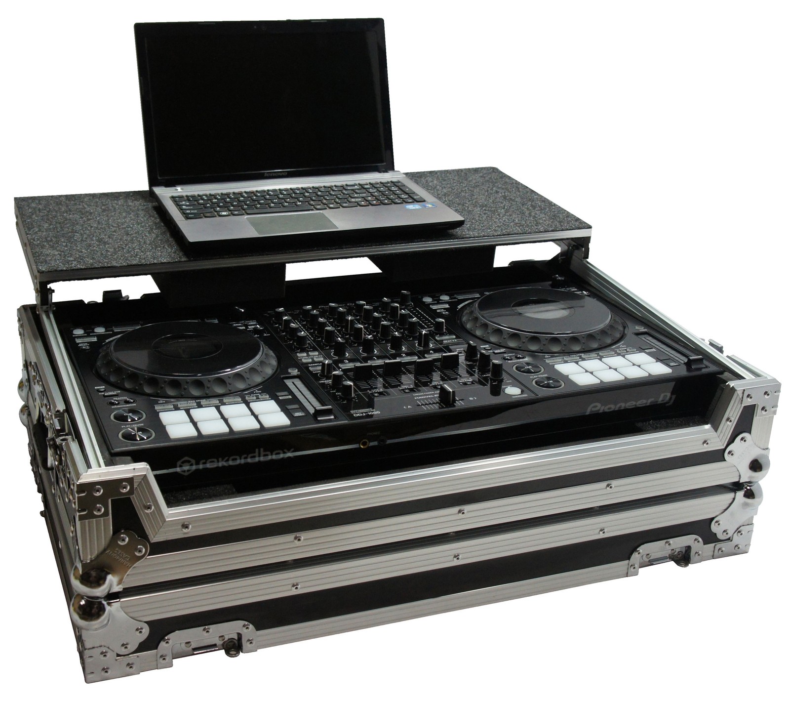 Harmony HCDDJ1000LT Flight Glide Laptop Stand Custom Case for Pioneer DDJ-1000