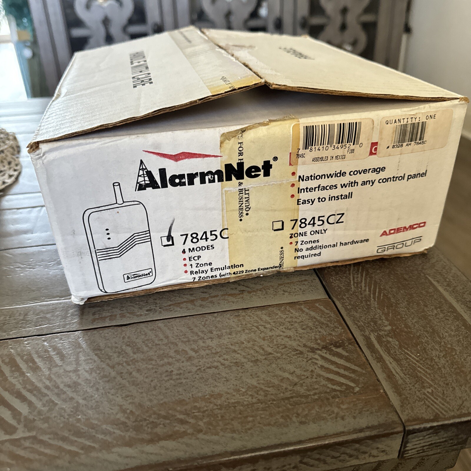 NEW Open Box Ademco AlarmNet Control Channel Cellular Radio 7845C