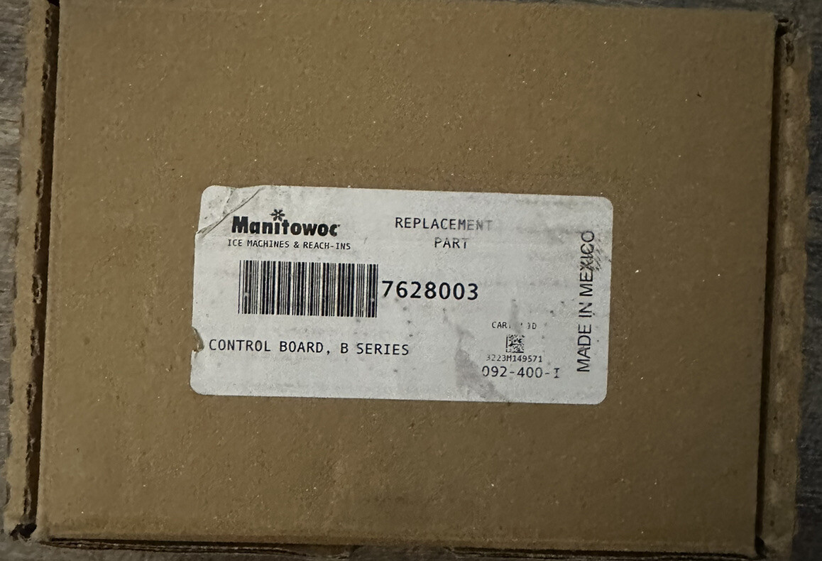 7628003 Manitowoc Ice Control Board B-Series/Q1400 Utc Genuine OEM MAN7628003