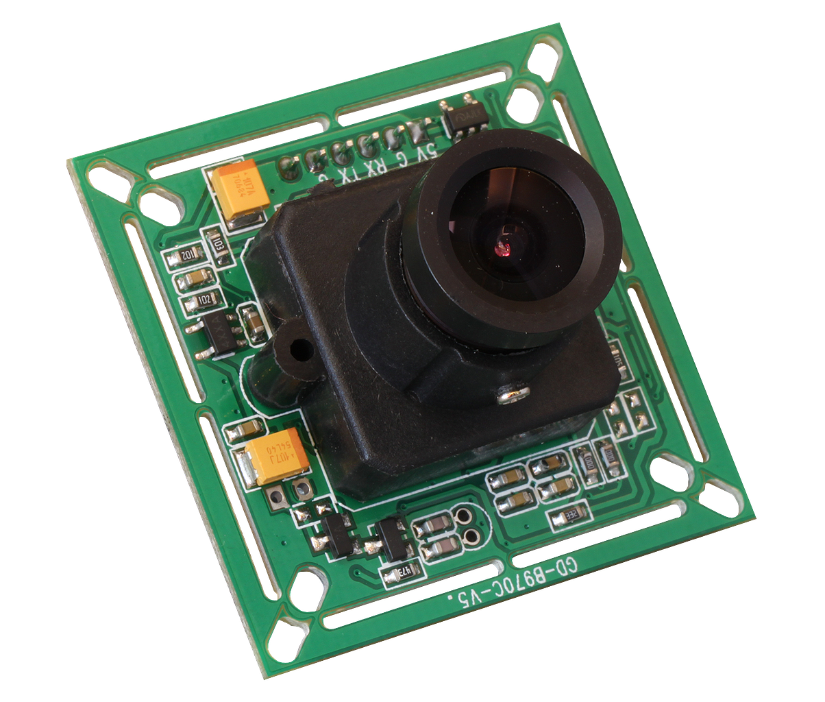 C429-L28 JPEG Compression VGA Camera Module WITH IR-CUT filter mounted on sensor
