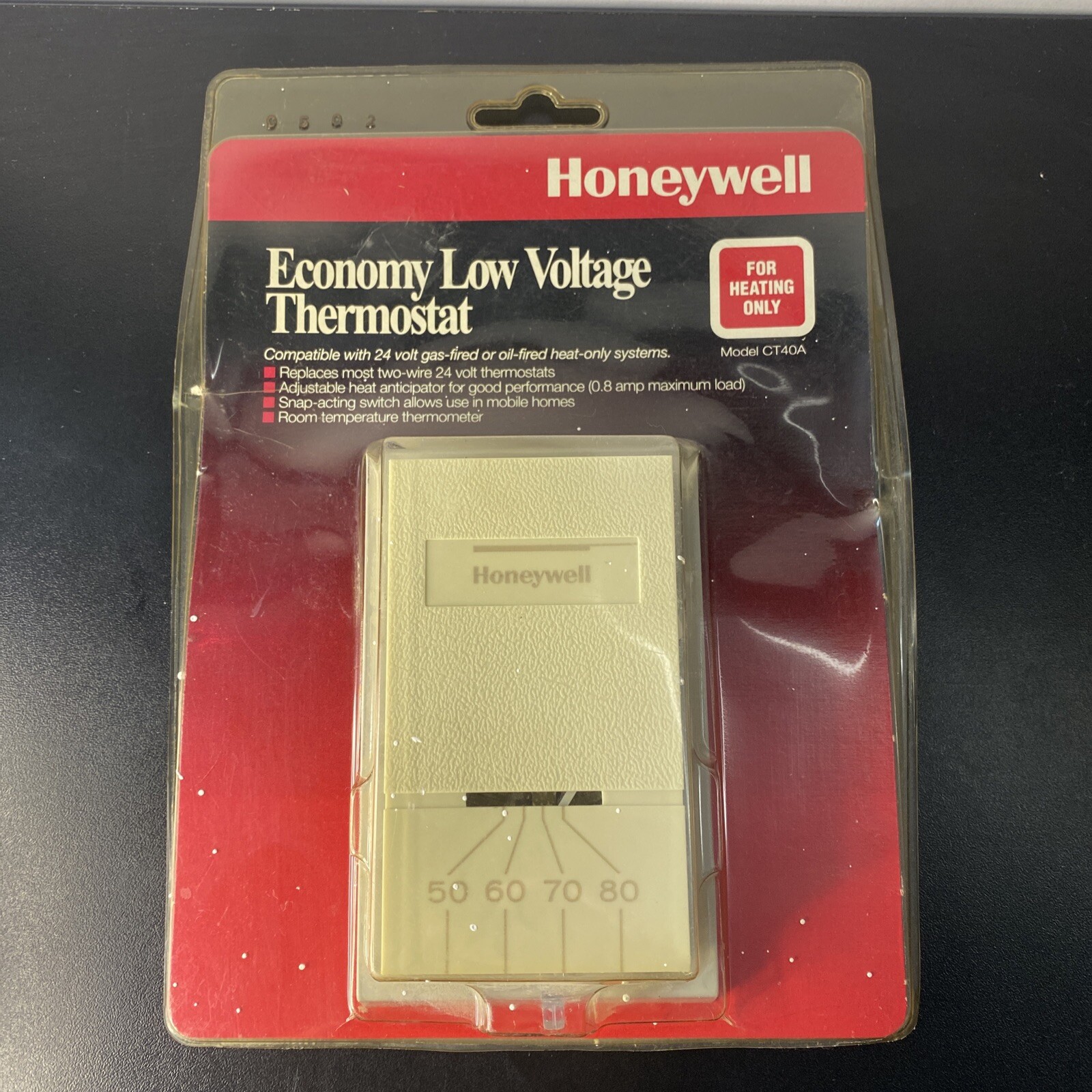Honeywell Home CT40A Manual Economy Low Voltage Thermostat New in Package 🔥
