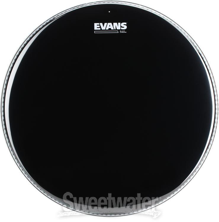 Evans Black Chrome Tom Pack - 10", 12", 16" Batter Heads