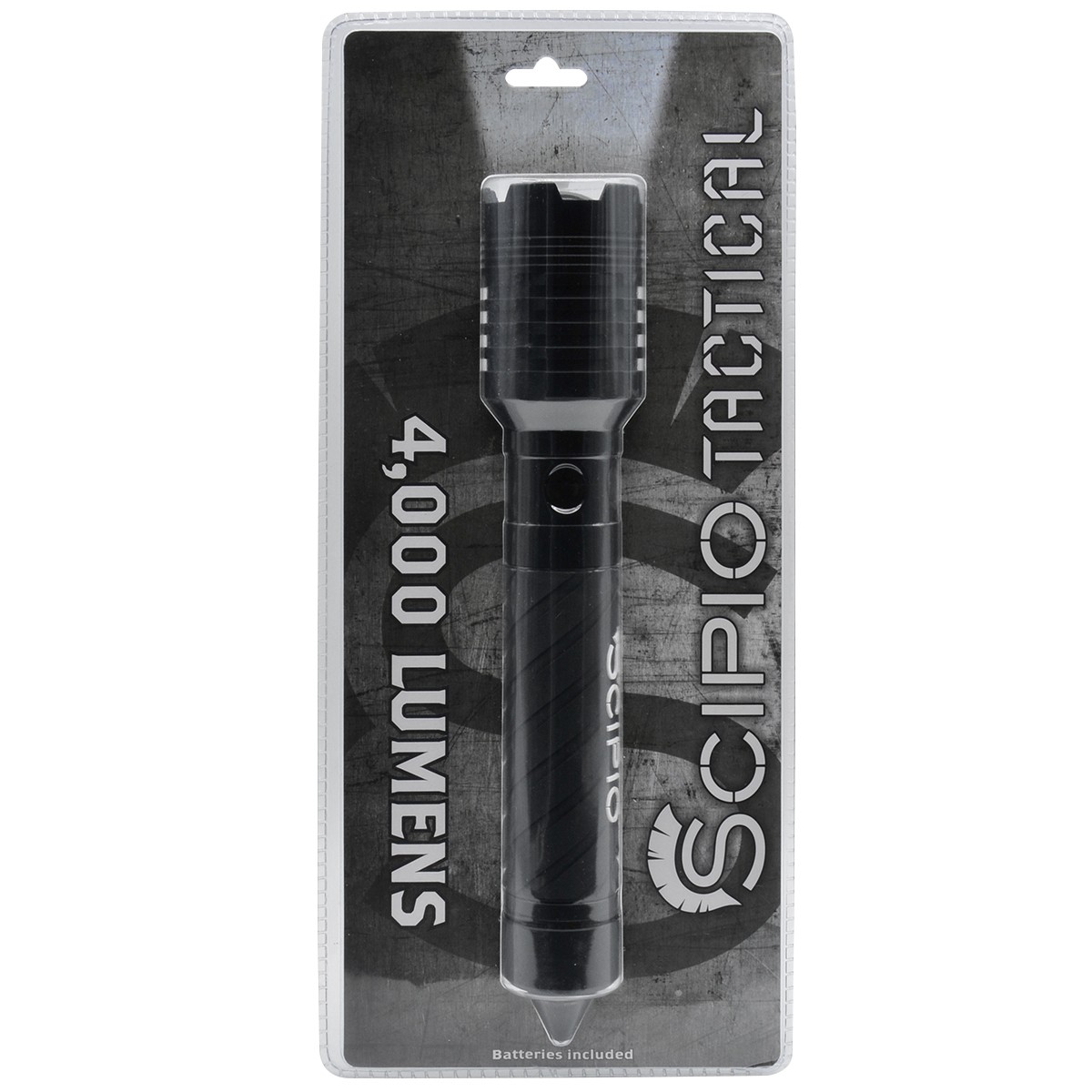 Scipio 1907044 Rechargeable Flashlight 4000lms