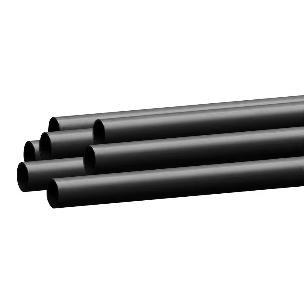 1-1/2 In. X 24 In. Plastic ABS Pipe - Durable and Versatile Piping Solution