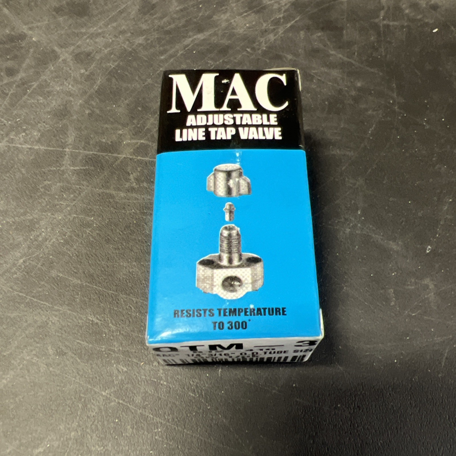 Wagner Mac QTM-3 Adjustble Line Tap Valve 1/4", 3/16"