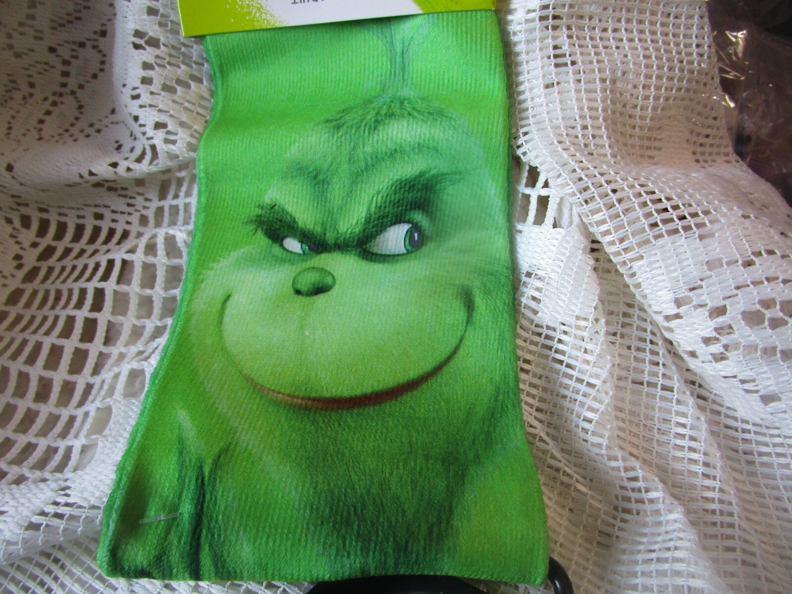 New Dr Seuss The Grinch Character Adult Knee highs sock size 9-11