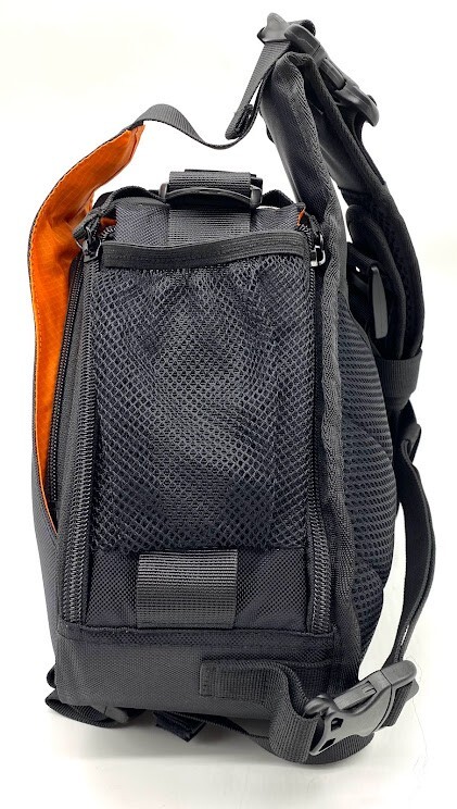 Alles CAMERA BAG Black with Orange lining NEW