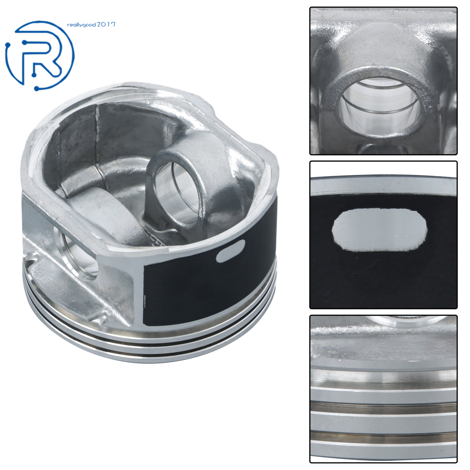 For Dodge Jeep Mitsubishi Ram 02-10 3.7L SOHC Set of Piston & Rings with Pin Kit