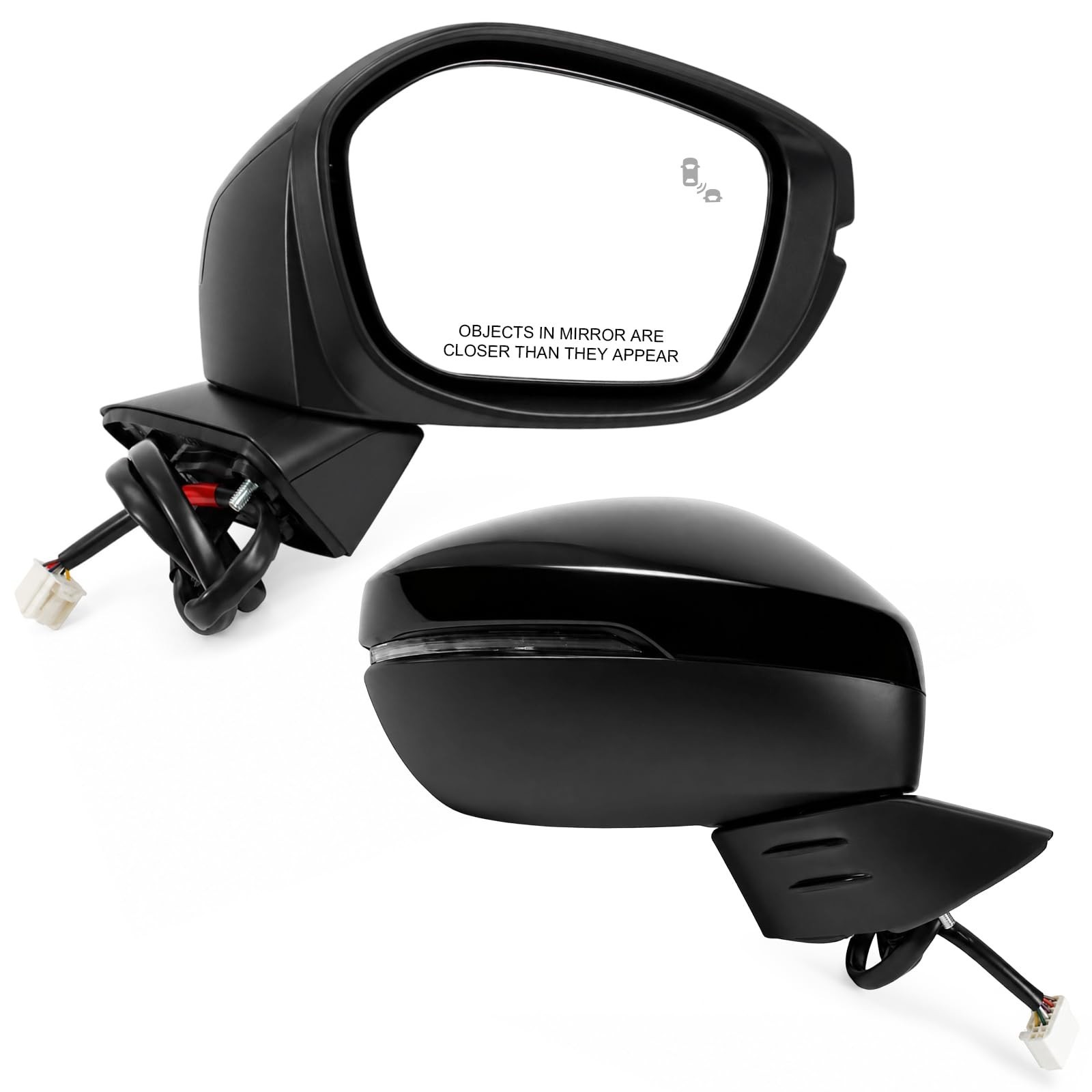 Passenger Side Mirror Replacement Fit for 2022 2023 2024 2025 Honda Civic wit...