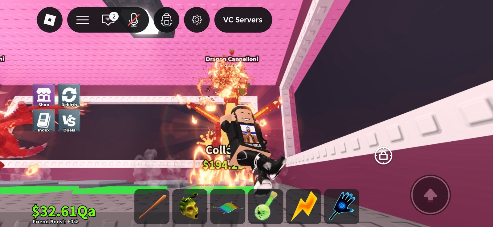 Roblox Rare Virtual Collectible Assets Dragon Cannelloni strawberry trait
