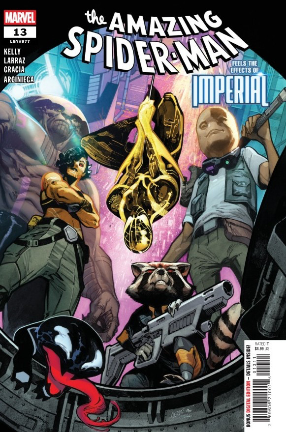 Amazing Spider-Man #13 Main Cover Pepe Larraz