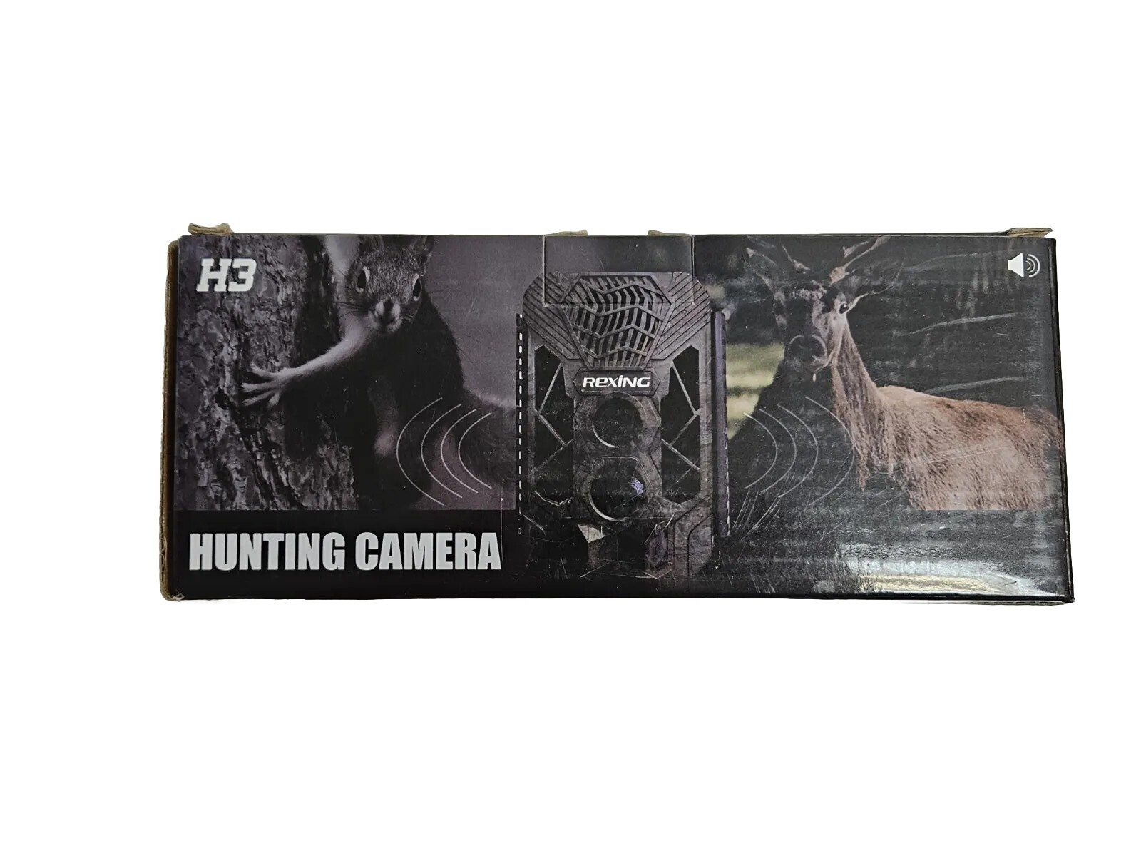 Rexing H3 Electronic Animal Caller Trail Cam 2.7K Video + 20MP Photo - NEW