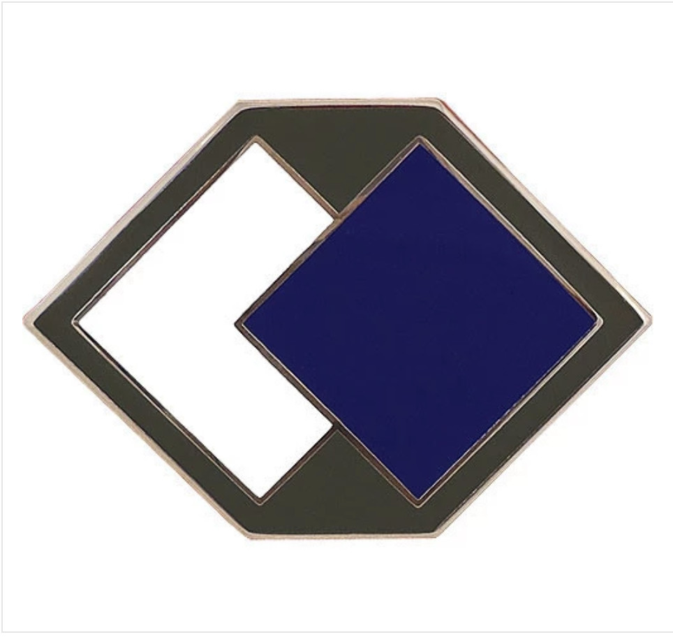 GENUINE U.S. ARMY COMBAT SERVICE IDENTIFICATION BADGE (CSIB): 96TH SUSTAINMENT B
