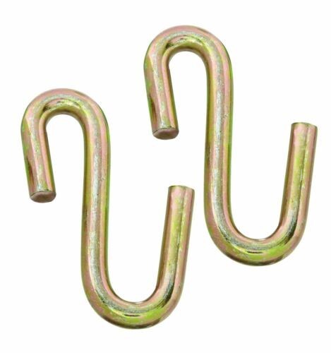 RV Designer H419 3/8" Safety Chain S-Hook - 2pk