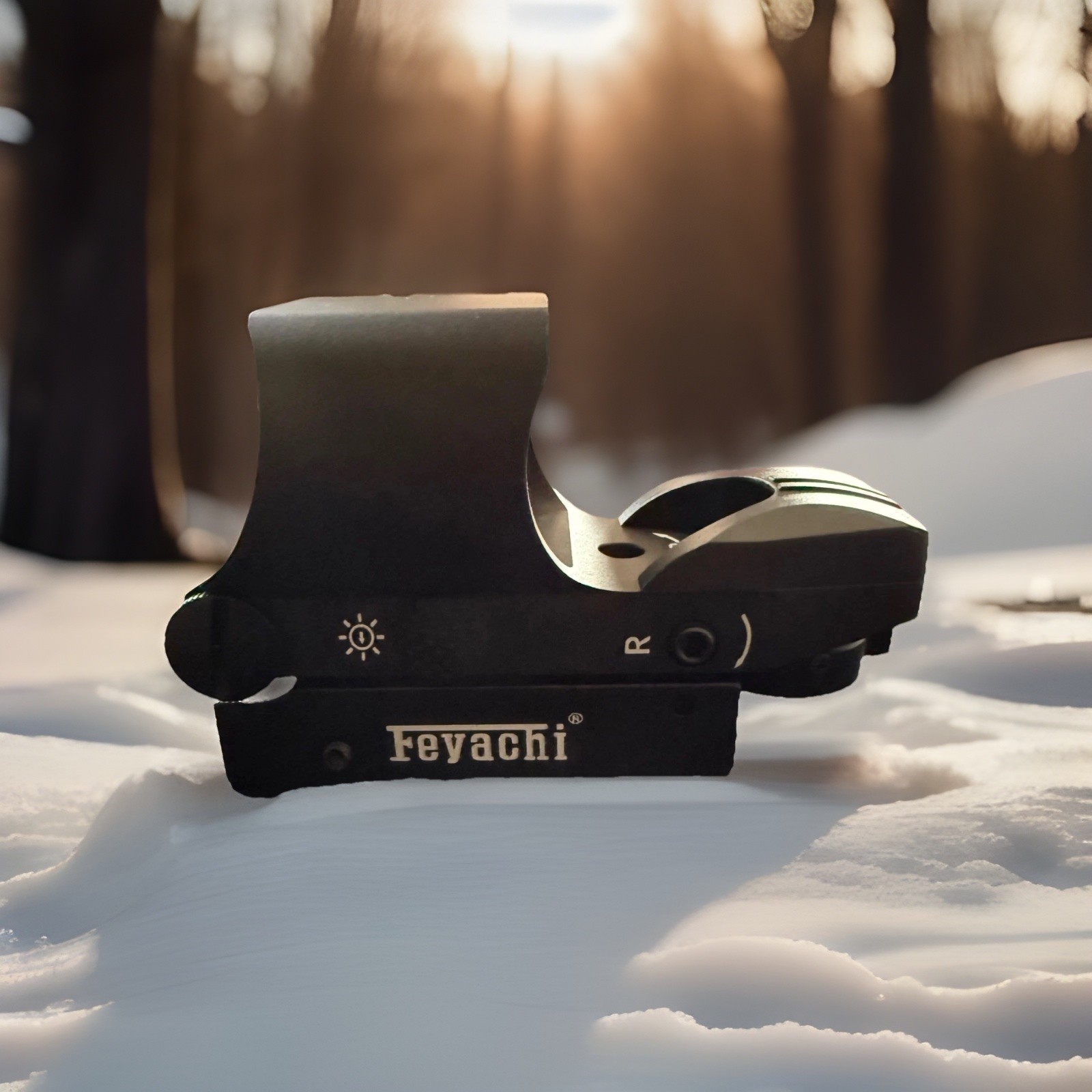 Feyachi RS-30 Reflex Sight Multiple Reticle System - Red Dot Sight - Co-Witness