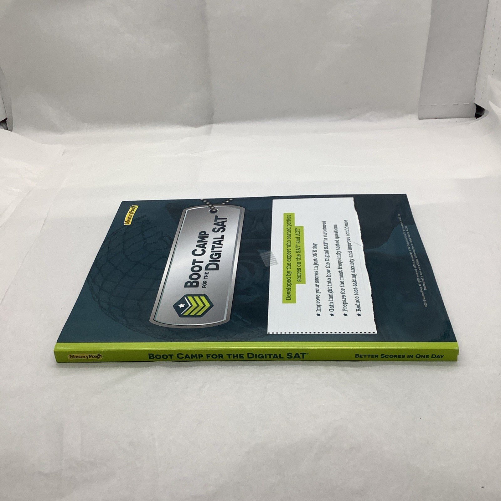 Boot Camp for the Digital SAT by Mastery Prep (2024) Like NEW Condition