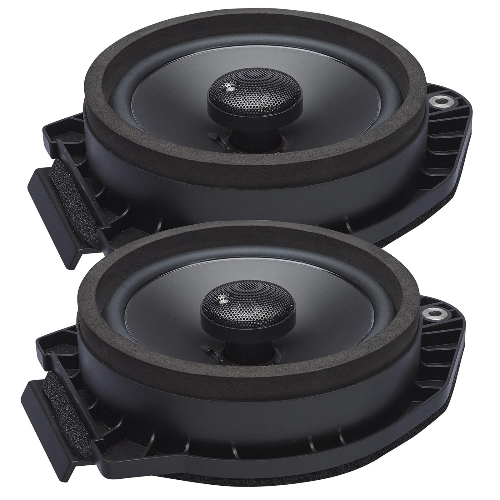 PowerBass OE652-GM - 6.5" Direct Fit -GMC OEM Coaxial Speakers / 60 Black