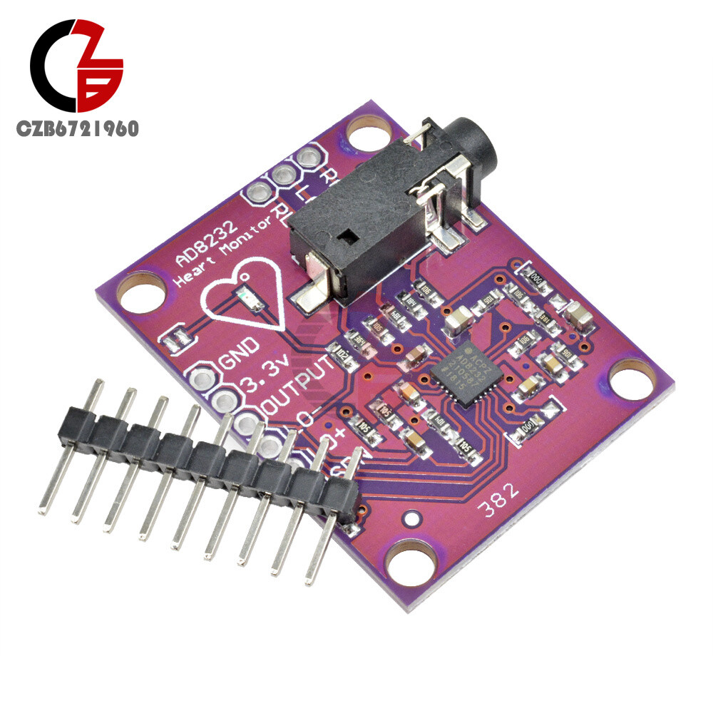 8232 AD8232 Ecg Physiological Measurement Heart Pulse Ecg Monitor Sensor Module