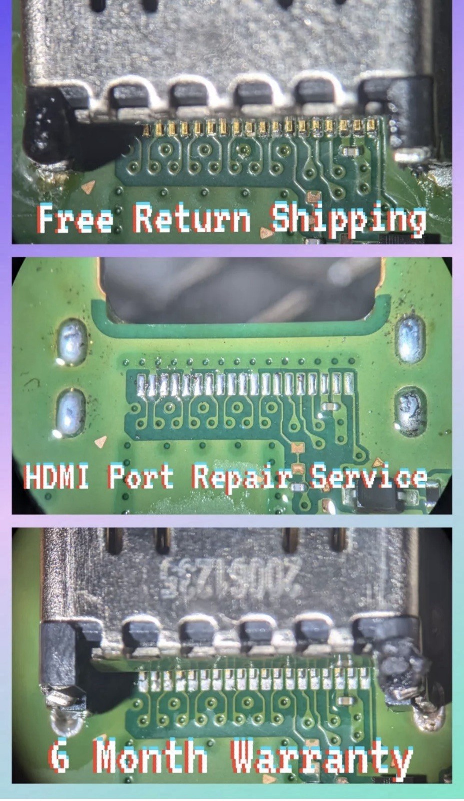 HDMI Port Repair Service - PS5 - Disassembled Or Assembled - 6 Month Warranty