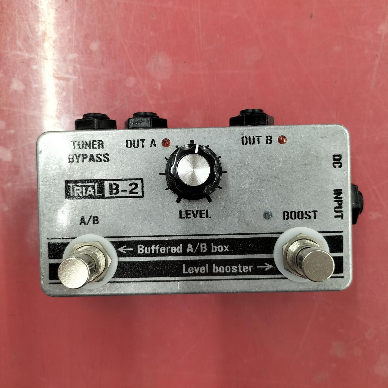 TRIAL B-2 Clean Booster Buffer A/B Box Guitar Effects Pedal Made in Japan MIJ