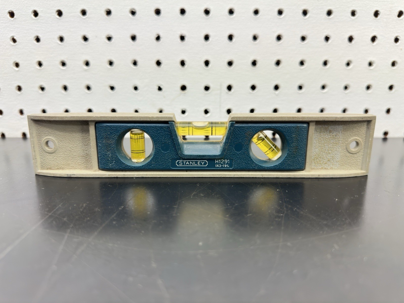 Vintage Stanley H1291  9" Torpedo Level Made In USA