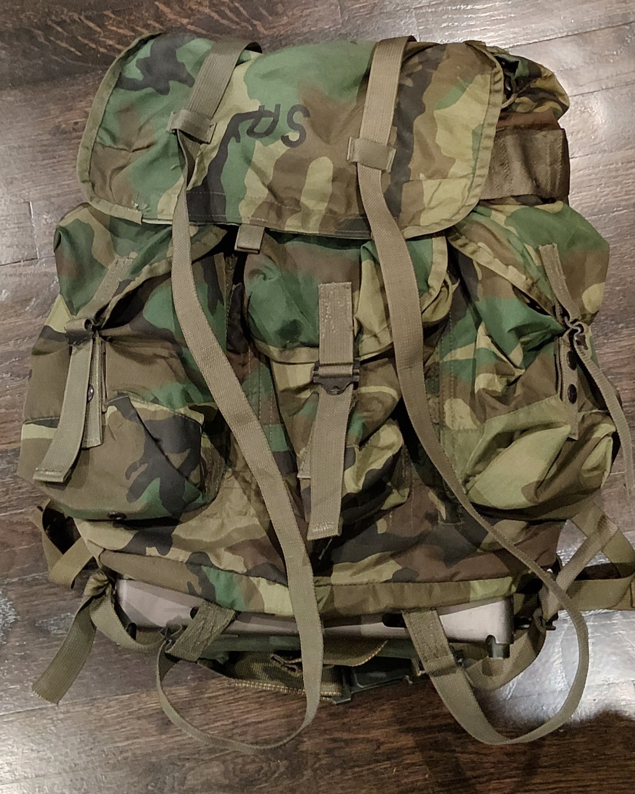 CLEAN Alice Back Pack W/Frame 1990s (See Pictures) Woodland Camo
