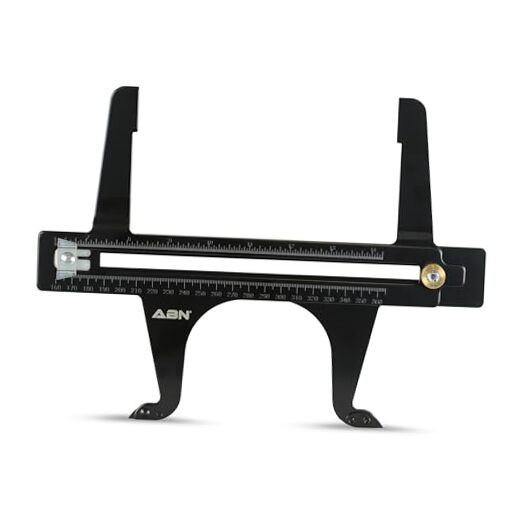 Brake Measuring Tool 6.5-14.25 Inch (160-360mm) Dual Scale Combination -