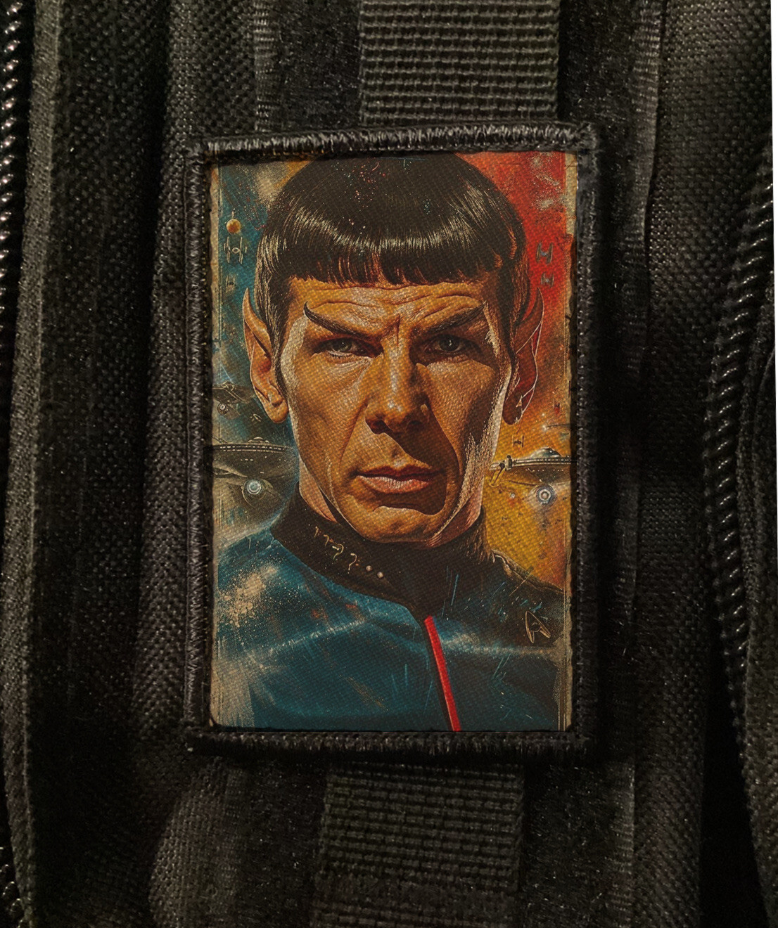 Spock Trekkie Patch Sew on [sub]
