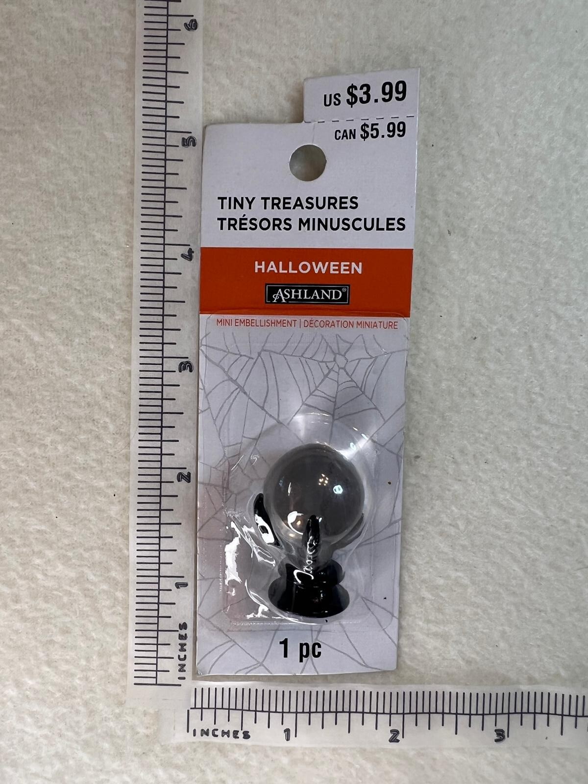 Witch Ball Ashland Tiny Treasures Halloween Mini Decor Miniature