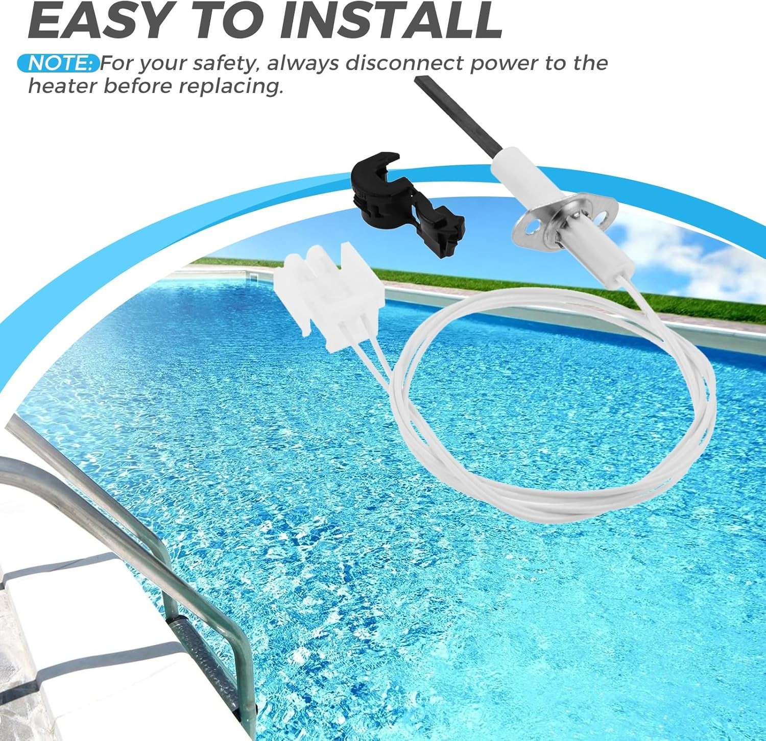 FDXLIGN1930 FD Igniters Set For Hay-Ward Universal H-Series Low Nox Pool Heater