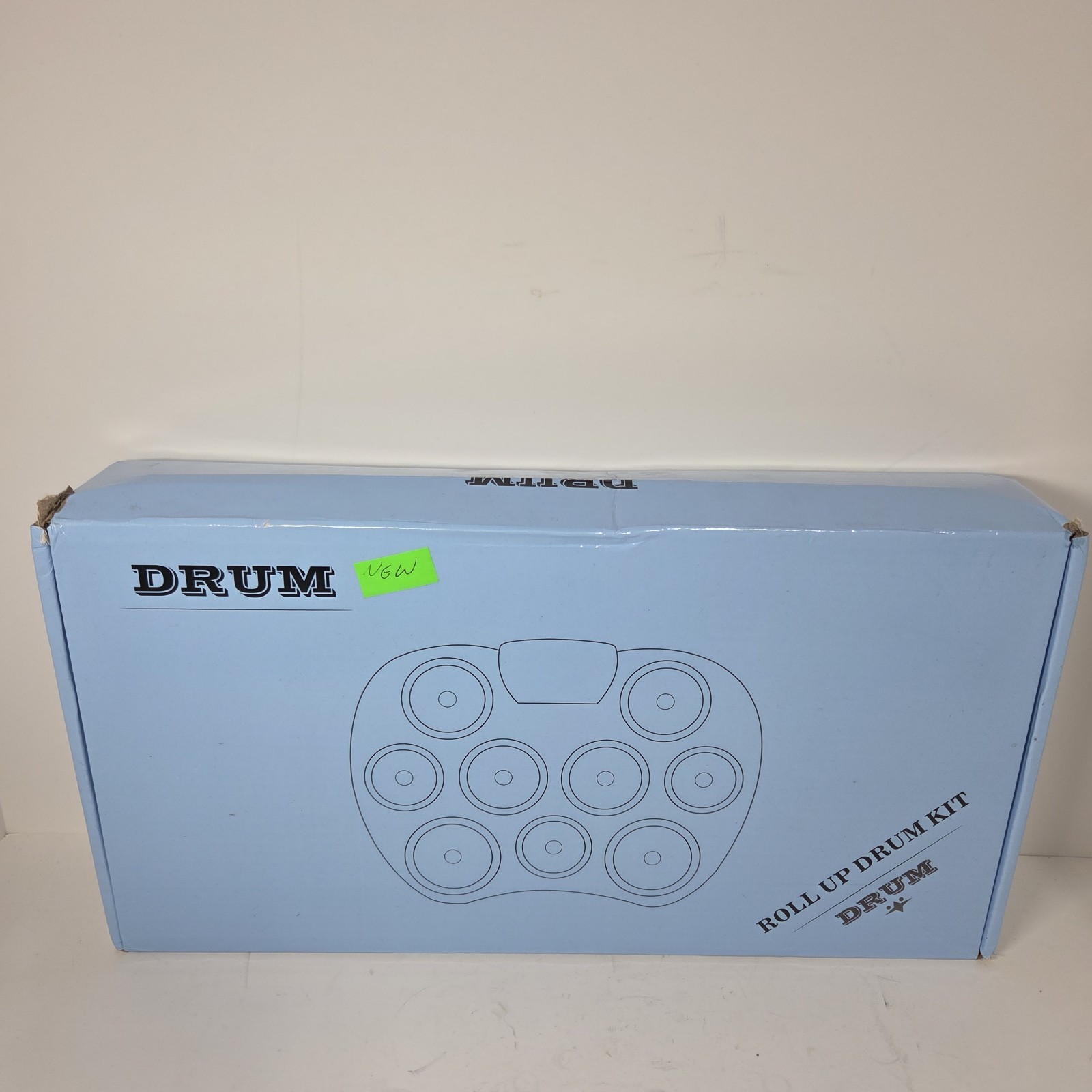 NEW Portable Electronic Roll Up Drum Set Kit 9 Silicon Pad Professional Drum