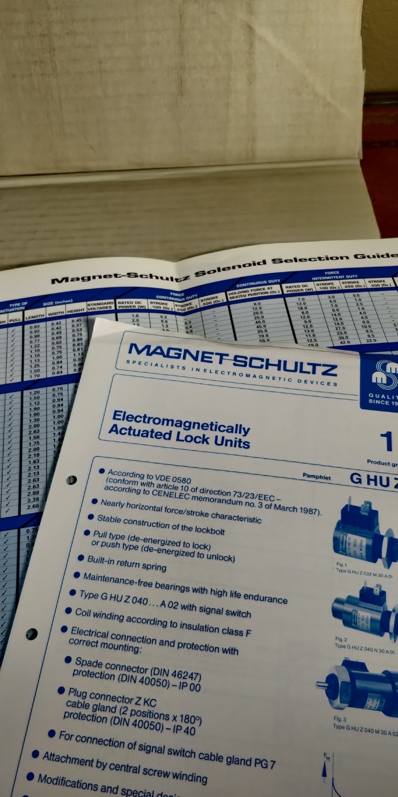 1996 MAGNET SCHULTZ solenoid selection guide / catalog C3