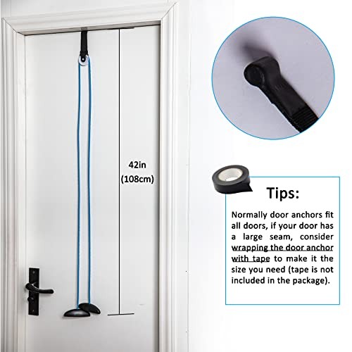 Shoulder Pulley Over The Door Physical Therapy System, Exercise Pulley, Blue