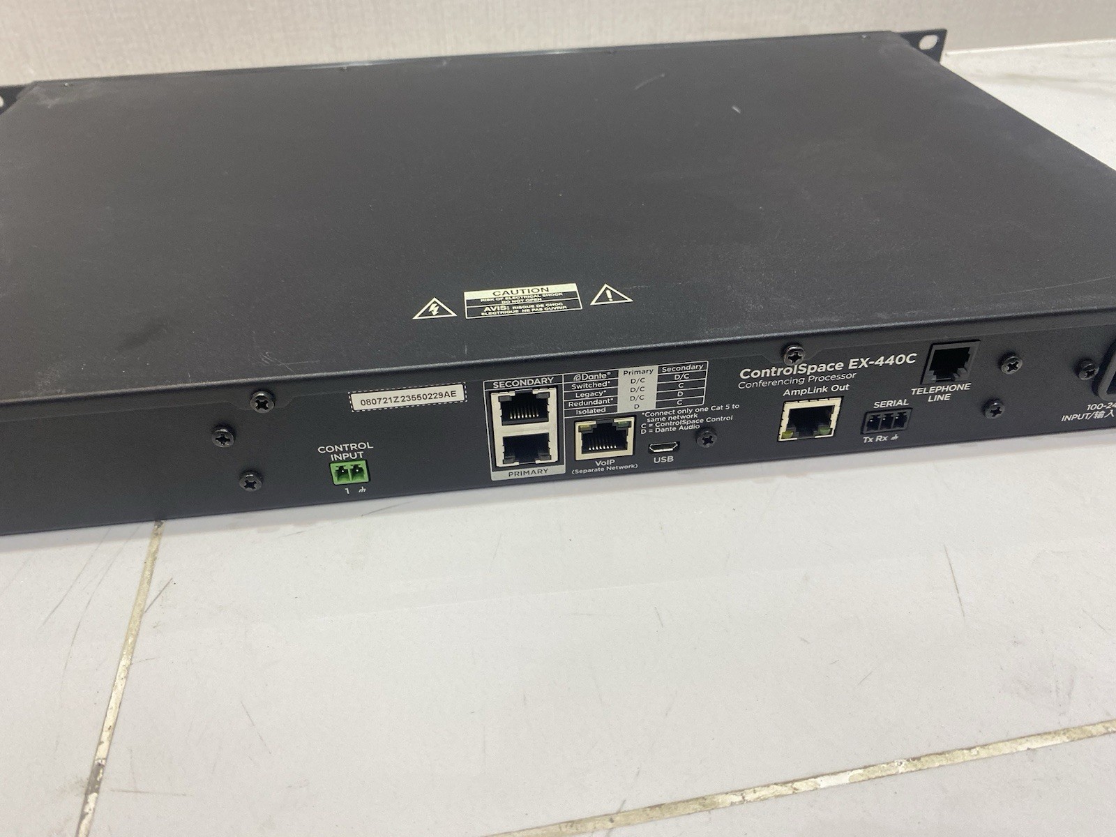 BOSE Controlspace EX-440C Conferencing Processor